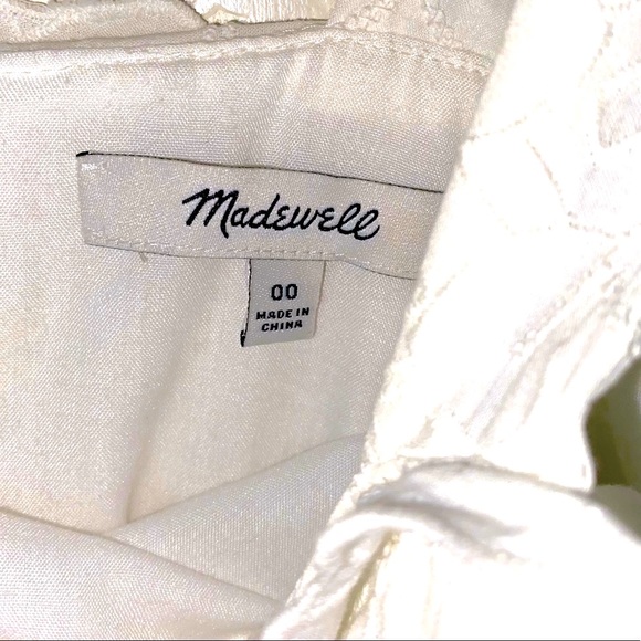 Madewell Eyelet Tiered Midi Dress - Picture 7 of 16